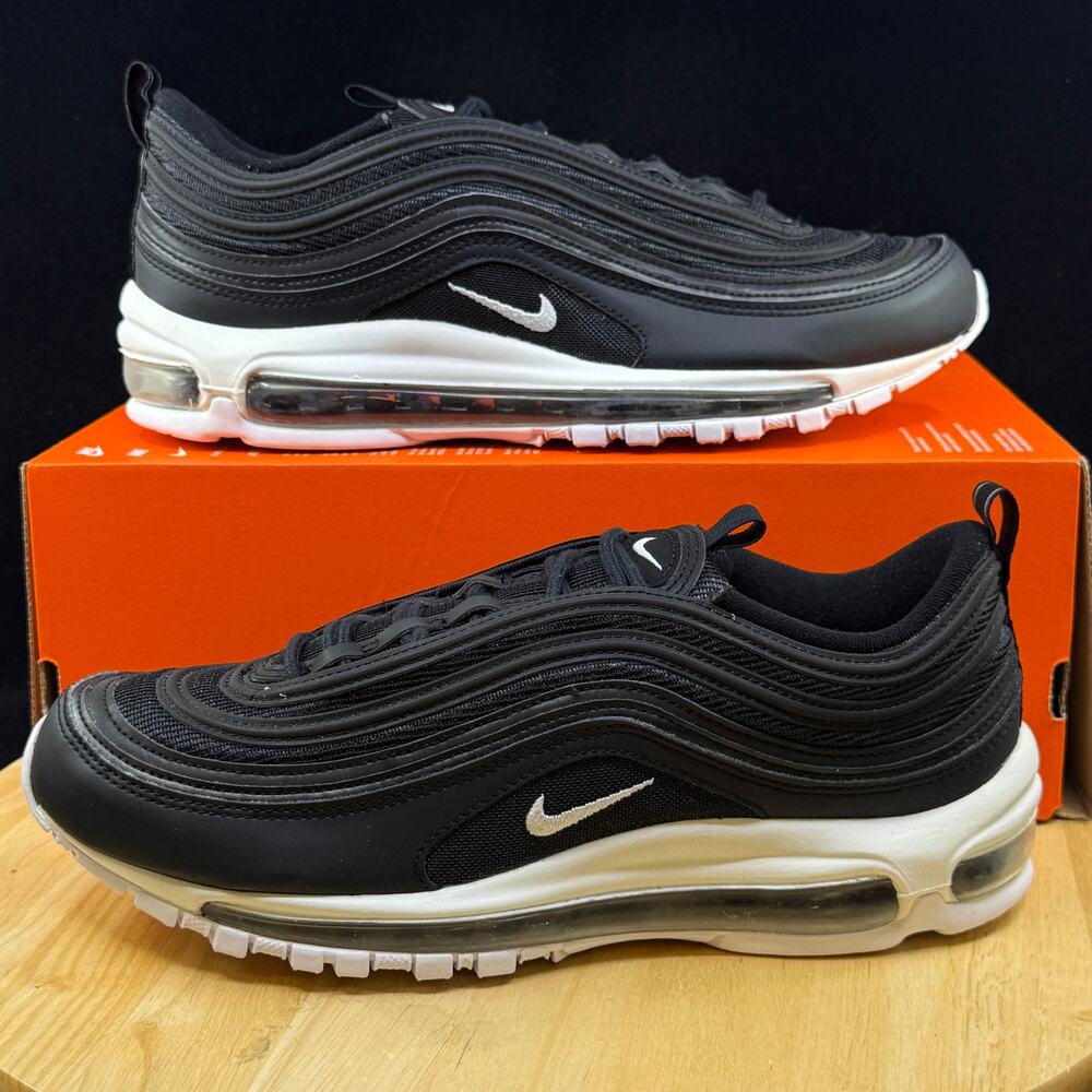 New Nike Air Max 97 Black White 921826-001 Men's Size 12
